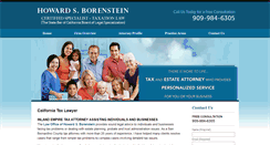 Desktop Screenshot of borensteinlaw.com